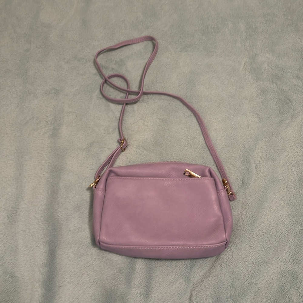 Fashionpuzzle lavender crossbody bag